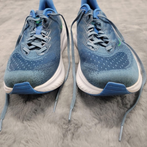 Hoka One One Mach 6 Shoes Mens 11.5 Blue Low Top Road Running Cushioned Sneakers main image 11